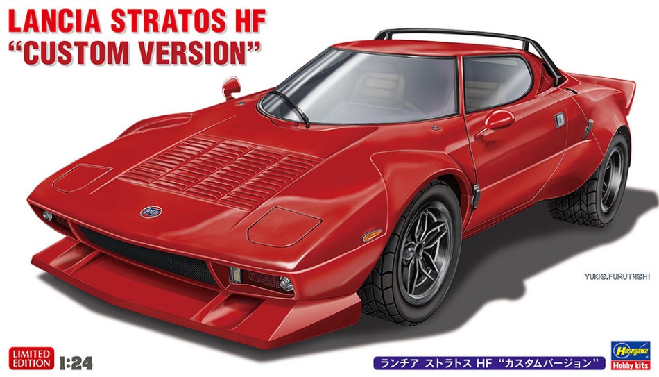 Lancia Stratos Hf Custom Version Kit – Hasegawa 1:24