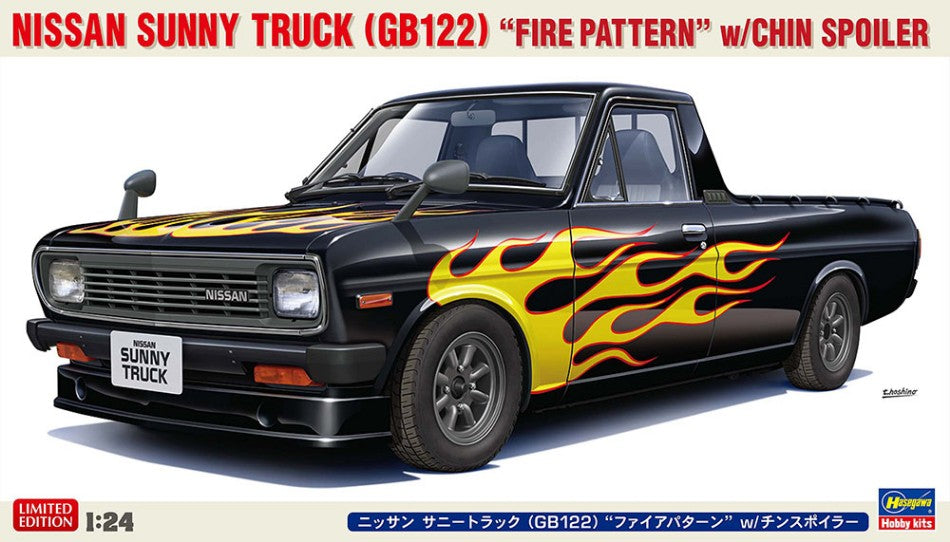 Nissan Sunny Truck (Gb122) Fire Pattern Kit – Hasegawa 1:24