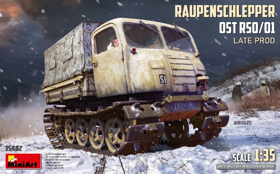 Raupenschlepper Ost RSO/01 Late Prod.kit – Miniart 1:35