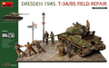Dresden 1945 T-34/85 Field Repair Kit – Miniart 1:35