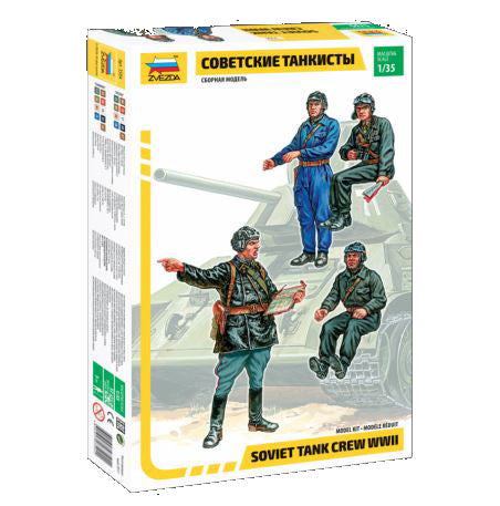 Soviet Tank Crew Kit – Zvezda 1:35