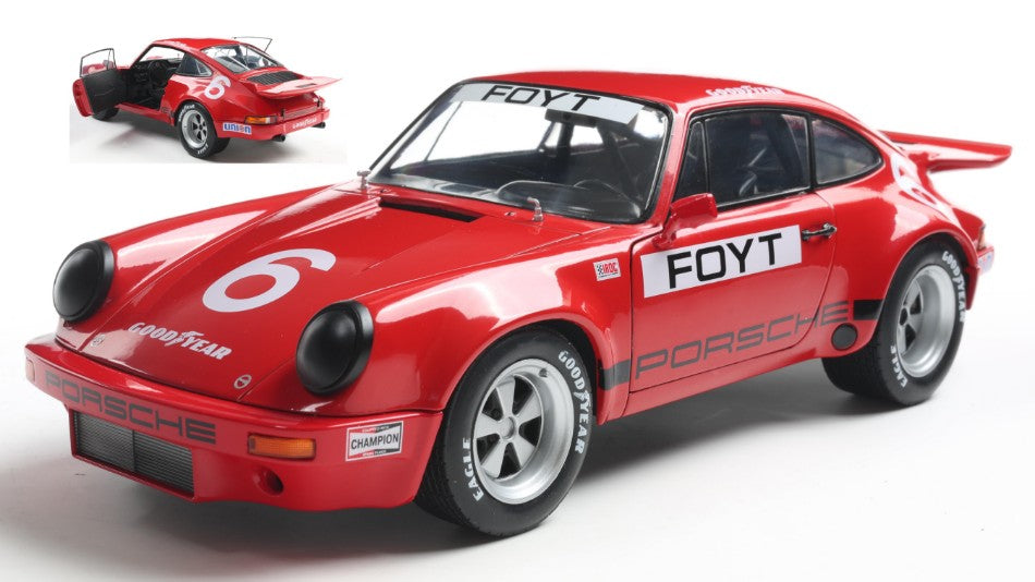 Porsche 911 Iroc N.6 Foyt Iroc Daytona 1974 1:18 – Solido