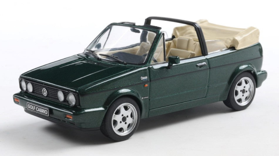 Volkswagen Golf Cabrio Classic Line 1992 Classic Green – Solido 1:43
