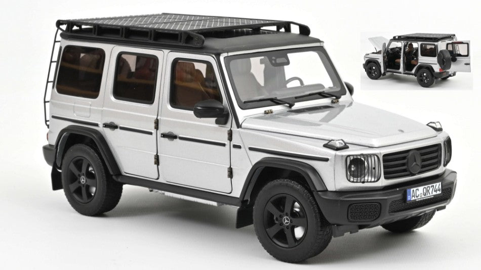 Mercedes G-Class 2024 Iridium argento 1:18 – Norev