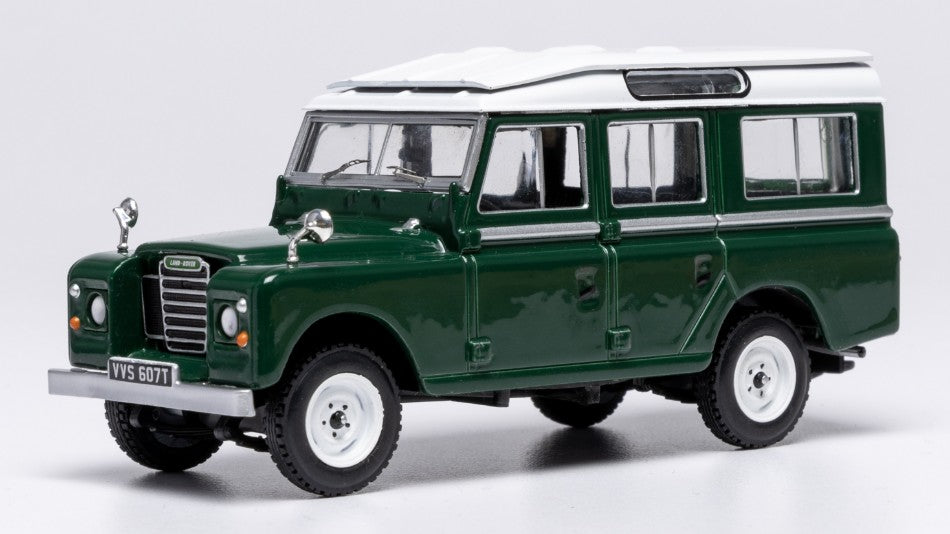 Land Rover Series Iii 109 1978 Dark Green/white – Ixo Model 1:43