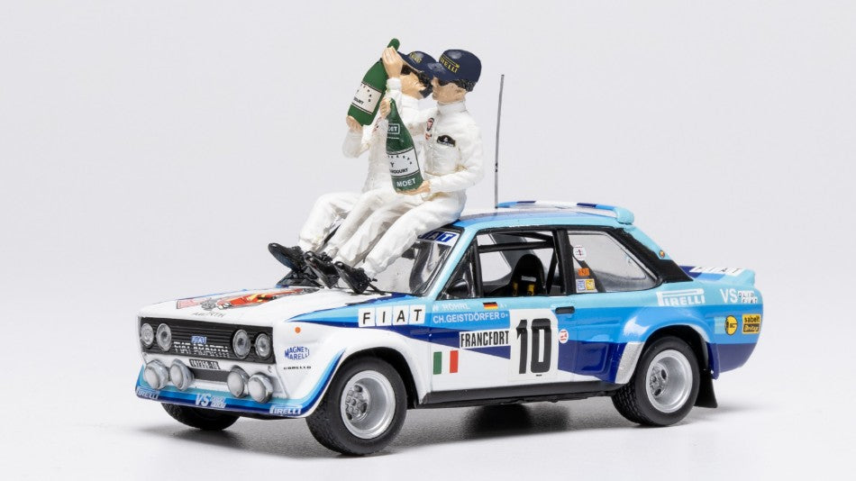 Fiat 131 Abarth N.10 Rally Monte Carlo 1980 W/fig.rohrl-geistdorf. – Ixo Model 1:43