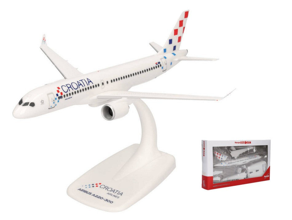 Airbus A220-200 Croatia Airlines – Herpa 1:200