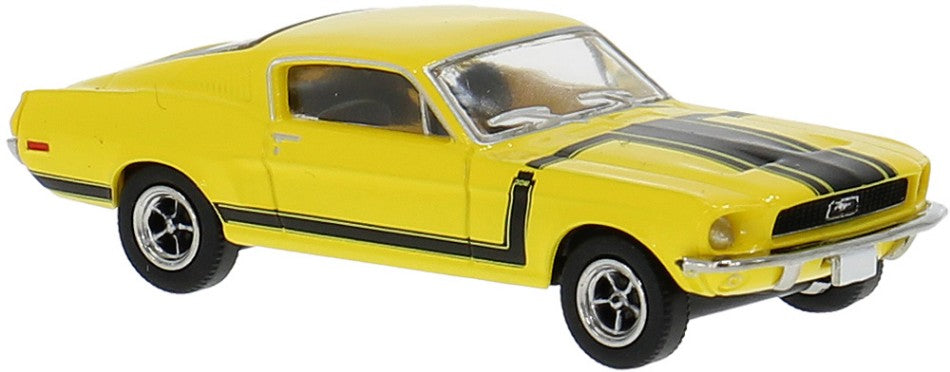 Ford Mustang Fastback Yellow – Brekina 1:87