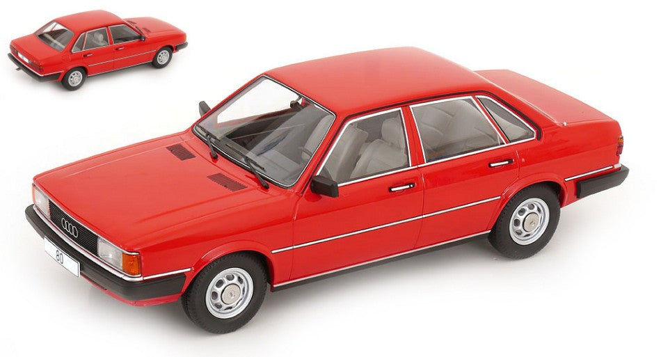 Audi 80 (B2) 1978 Red – ModelCarGroup 1:18