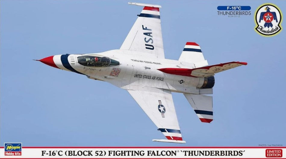 F-16C (block 52) Fighting Falcon Thunderbirds Kit – Hasegawa 1:72