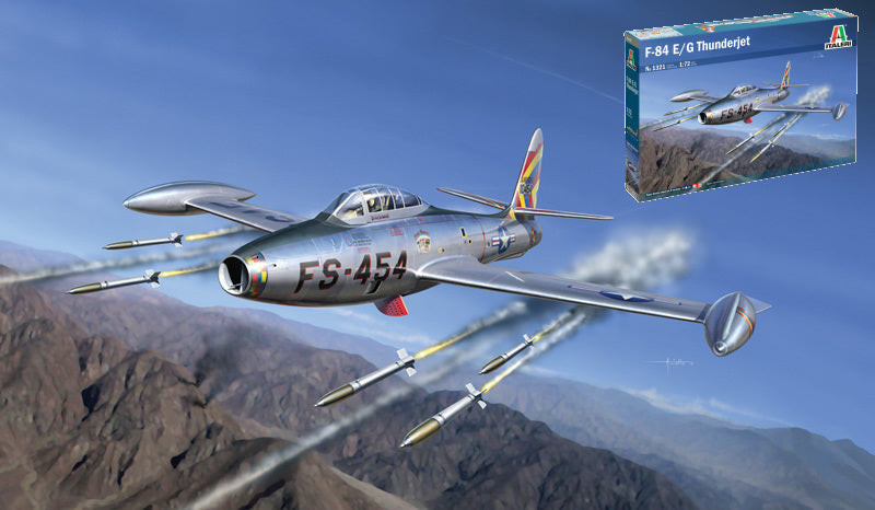 F-84G Thunderjet Kit 1:72 – Italeri