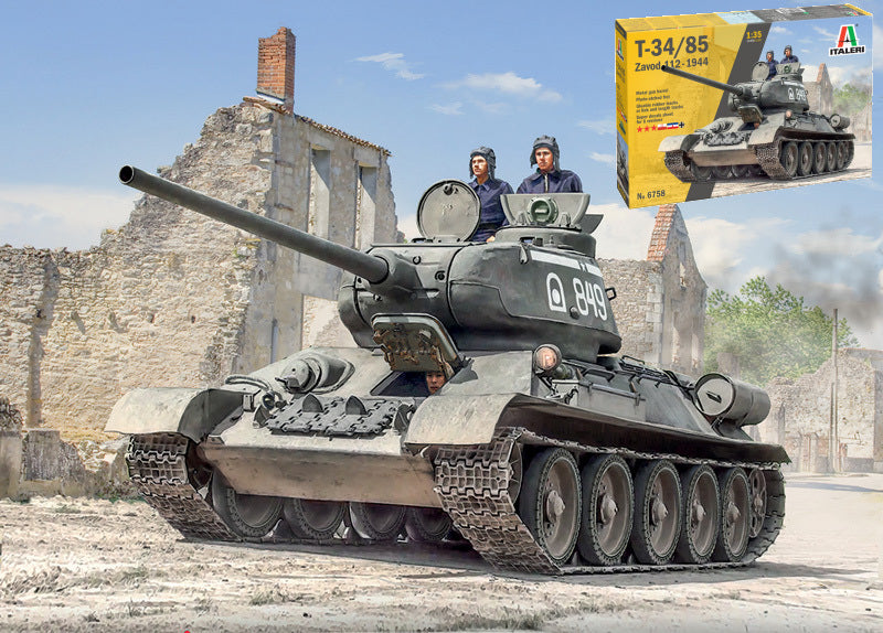 T34/85 Zavod 112 Kit – Italeri 1:35