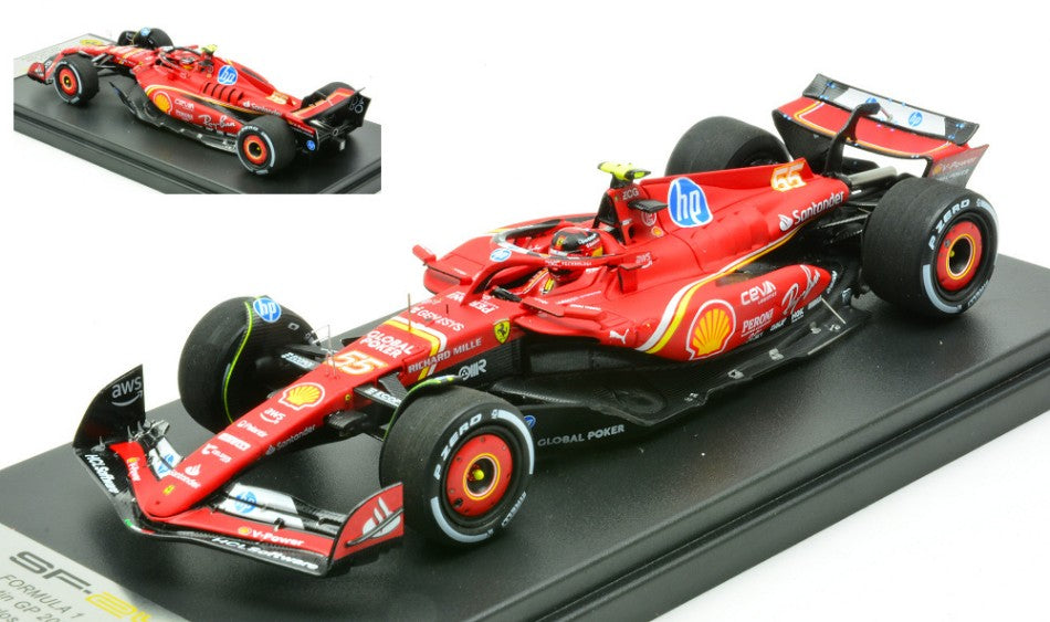 Ferrari SF-24 N.55 2nd Austin GP 2024 C.SAINZ – Looksmart 1:43