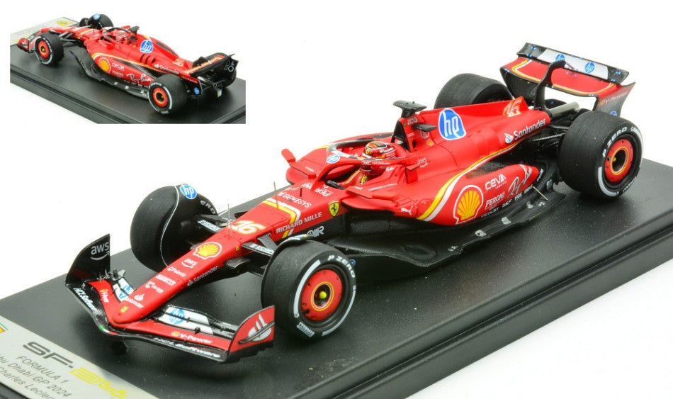 Ferrari SF-24 N.16 3rd Abu Dhabi GP 2024 C.LECLERC – Looksmart 1:43
