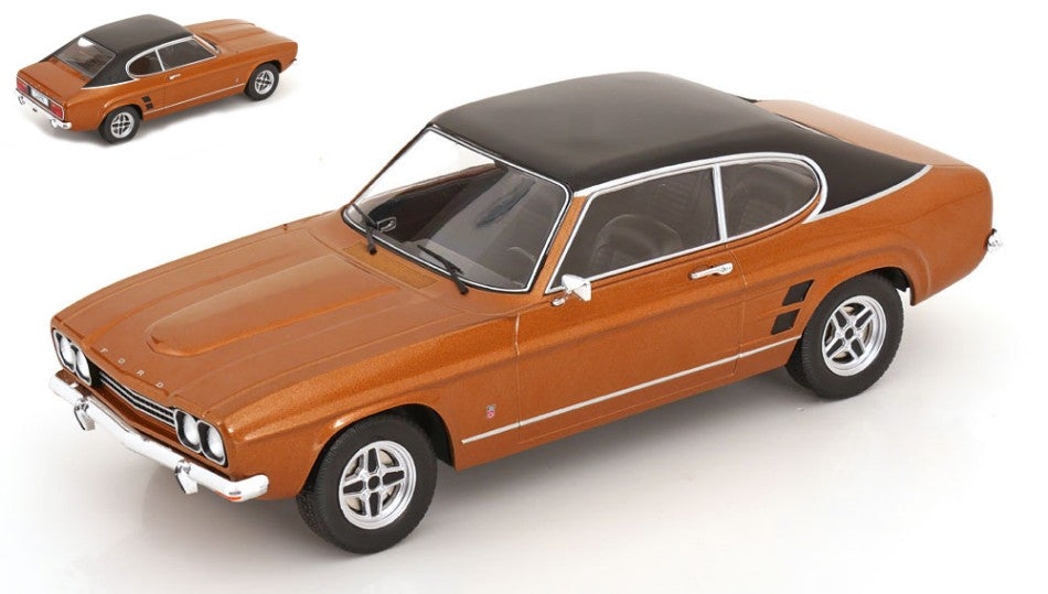 Ford Capri Mk I Gxl 1973 Brown/black – ModelCarGroup 1:18