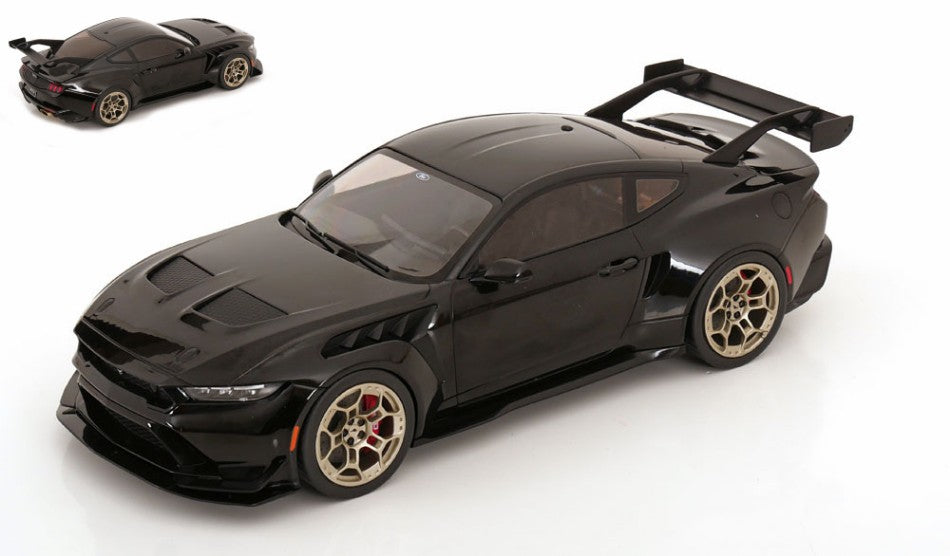 Ford Mustang Gtd 2025 Black – ModelCarGroup 1:18