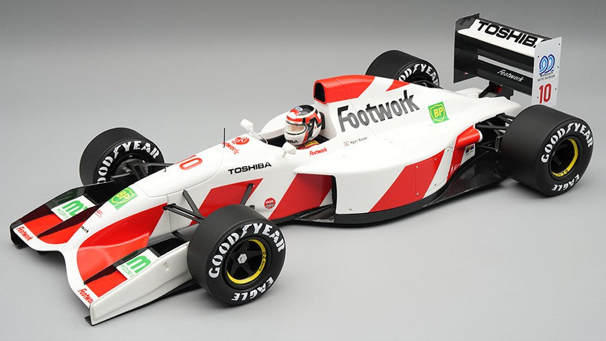 Footwork FA13 N.10 Japanese GP 1992 A.SUZUKI W/driver – Tecnomodel 1:18