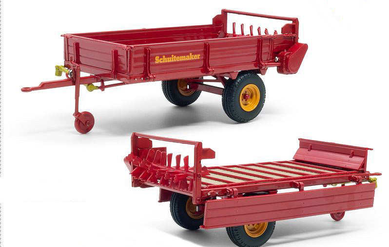 Rimorchio Spandiletame Schuitemaker Sms Trailer With Spreader – Universal Hobbies 1:32