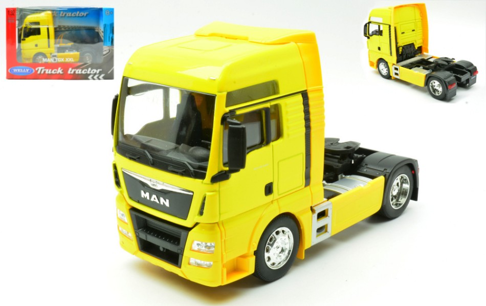 Man Tgx 18.440 (4x2) Yellow – Welly 1:32