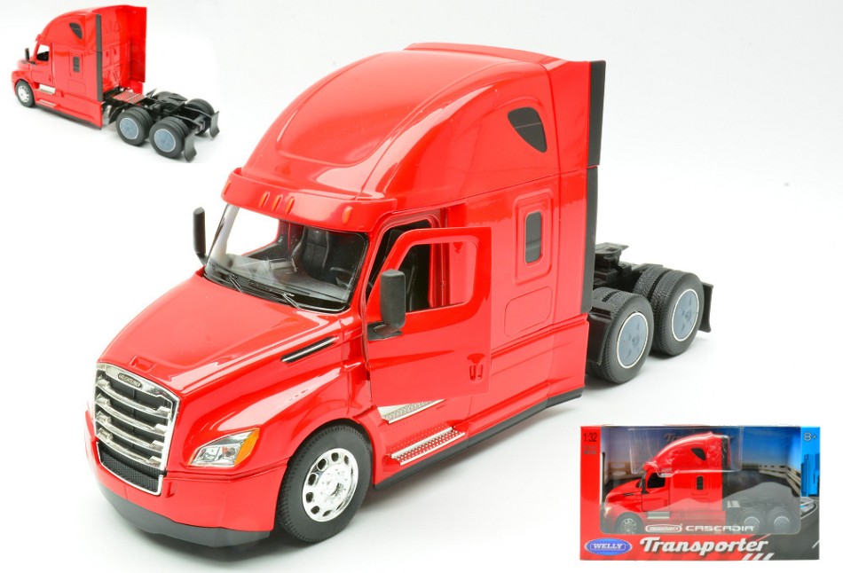 Freightliner Cascadia Red – Welly 1:32