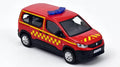 Peugeot Rifter 2019 "pompiers" With Side Square Yellow Deco – Norev 1:43