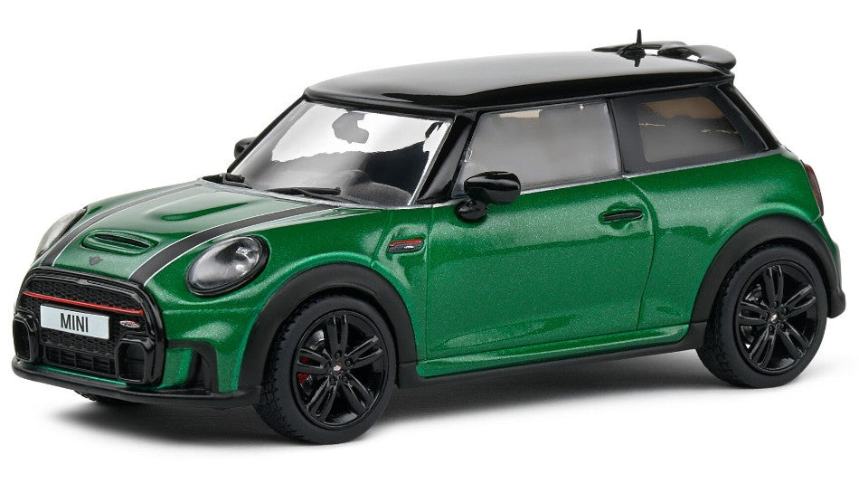 Mini Cooper John Works 2023 British Racing Green – Solido 1:43