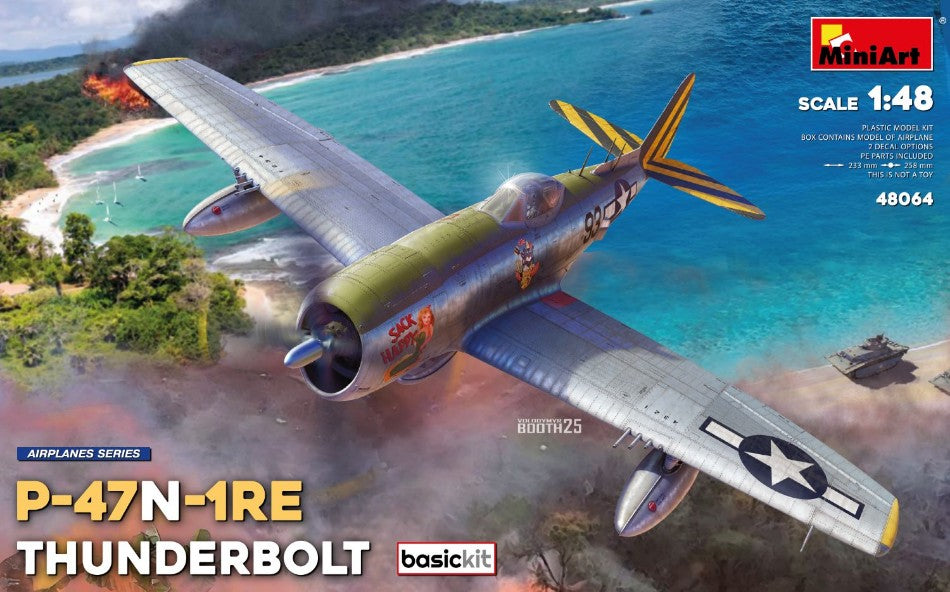 P-47N-1RE Thunderbolt Basic Kit – Miniart 1:48