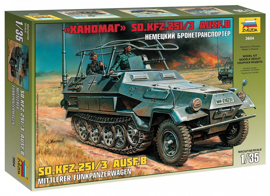 Sd.kfz 251/3 Ausf.b Kit – Zvezda 1:35