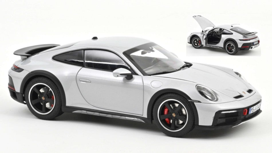 Porsche 911 Dakar 2023 Ice grigio Metallic 1:18 – Norev
