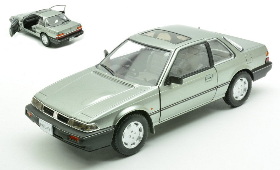 Honda Prelude 1985 Grey – Whitebox 1:24