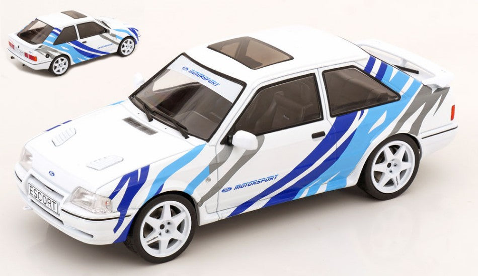 Ford Escort Mk Iv Rs Turbo S2 1990 White/decals – ModelCarGroup 1:18
