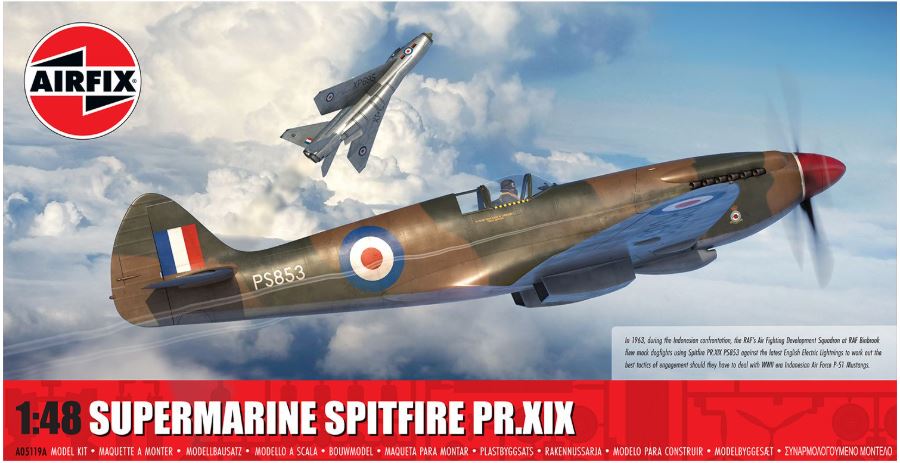 Supermarine Spitfire Pr.xix Kit – Airfix 1:48