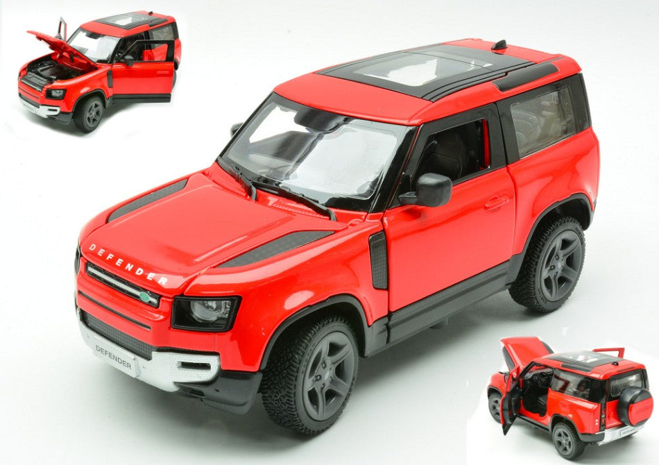 Land Rover Defender 90 Red – Rastar 1:24