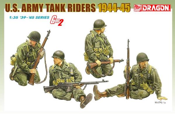 US Army Tank Riders 1944-45 Kit – Dragon 1:35