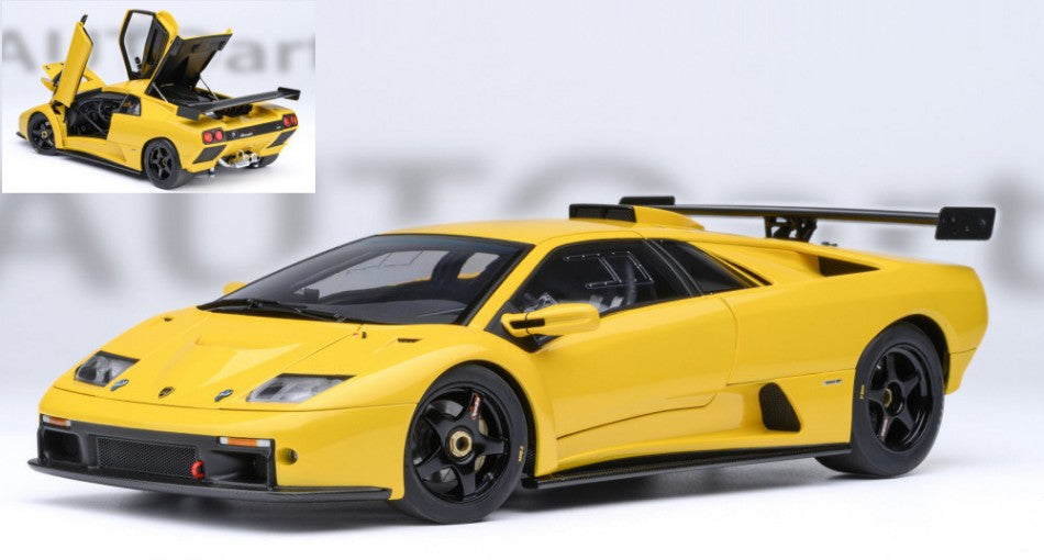 Lamborghini Diablo Gtr 1999 Yellow – AutoArt 1:18