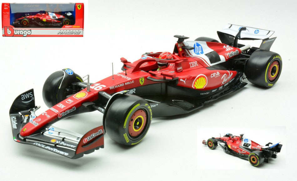 Ferrari F1 N.16 Charles Leclerc 2025 – Burago 1:18