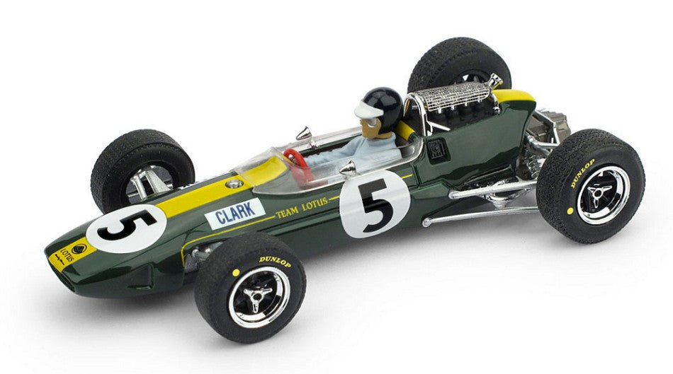 Lotus 33 J.CLARK 1965 N.5 Winn.inghilterra GP + Pilota World Champ. – Brumm 1:43