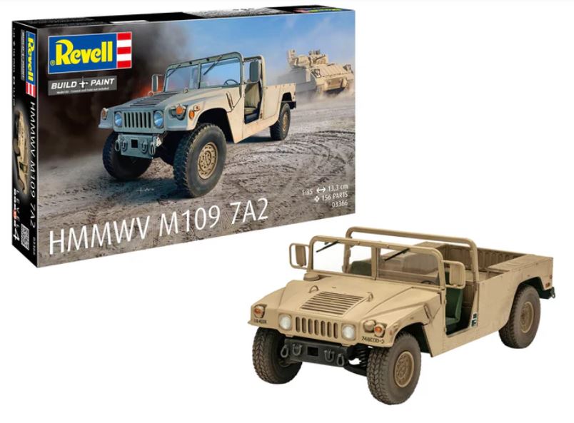 Hmmwv M109 7A2 Kit – Revell 1:35