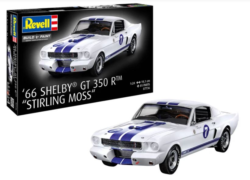 Shelby GT350 R 1966 "stirling Moss" Kit – Revell 1:24