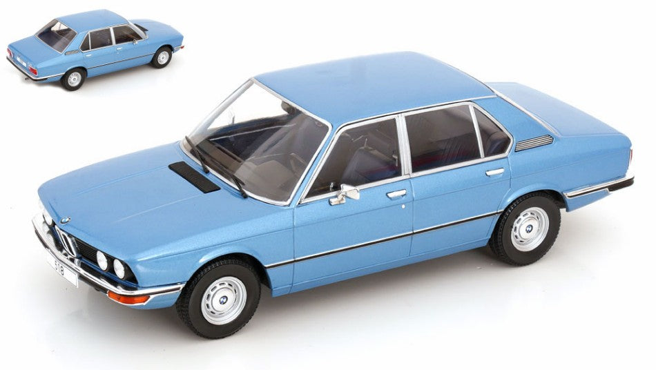 BMW 5er (E12) 1973 Light Blue – ModelCarGroup 1:18