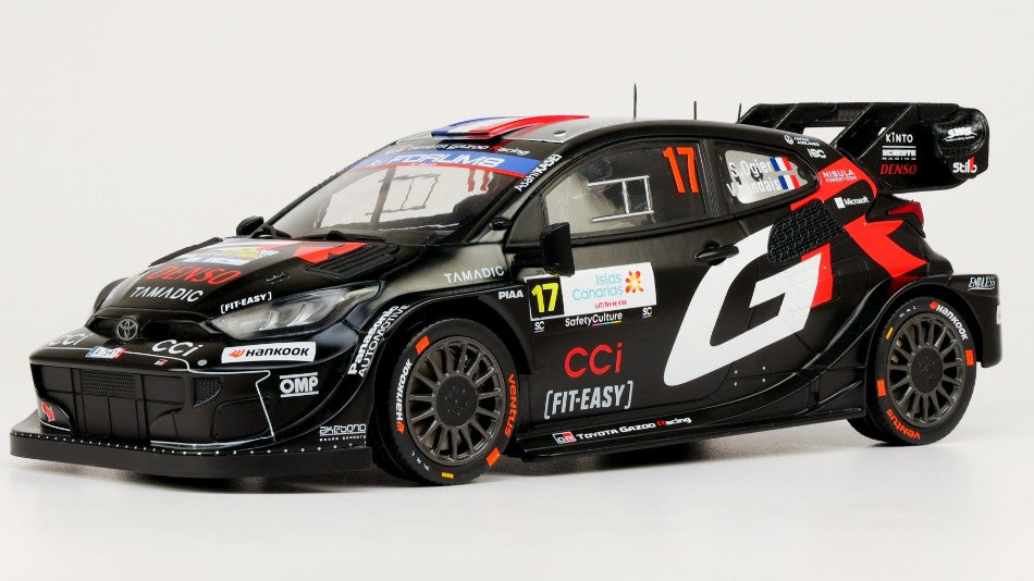Toyota Gr Yaris N.17 Rally1 Isals Canaris 2025 Ogier-Landais 1:18 – Ixo Model