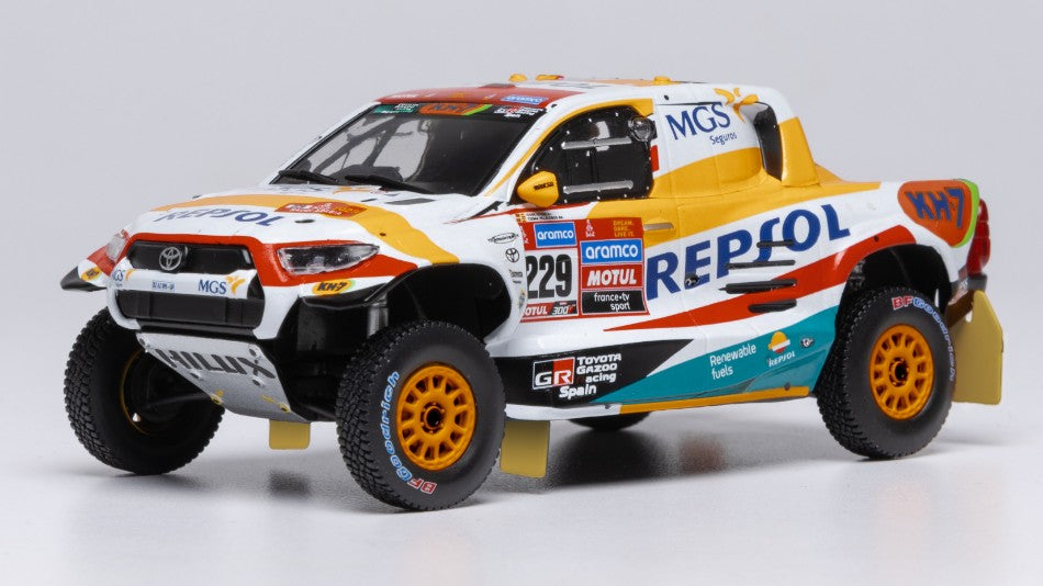 Toyota Gr Dkr Hilux Evo T1+ N.229 Rally Dakar 2023 Pujol-valcarcel – Ixo Model 1:43
