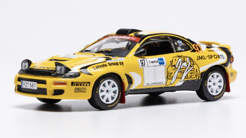 Toyota Celica GT 4 Turbo N.97 Rally Arctic Lapland 2024 Latv.-hann. – Ixo Model 1:43