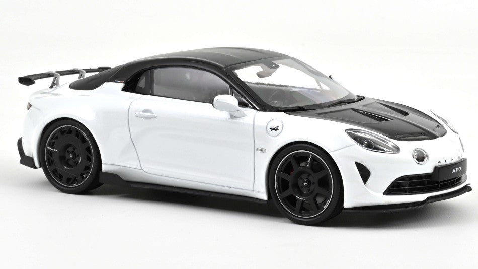 Alpine A110 R 2024 Iridescent bianco 1:18 – Norev