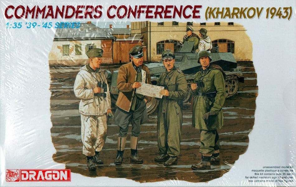 Commander Conference (kharkov 1943) Kit – Dragon 1:35
