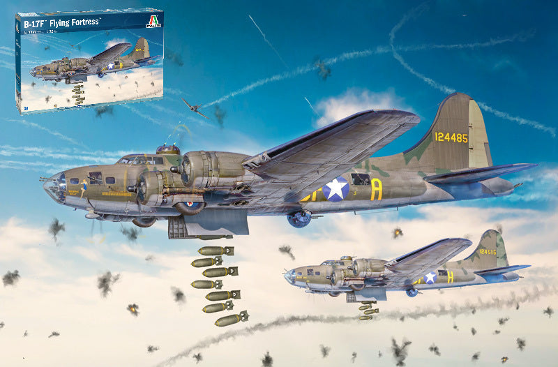 B-17F Flying Fortress Kit 1:72 – Italeri