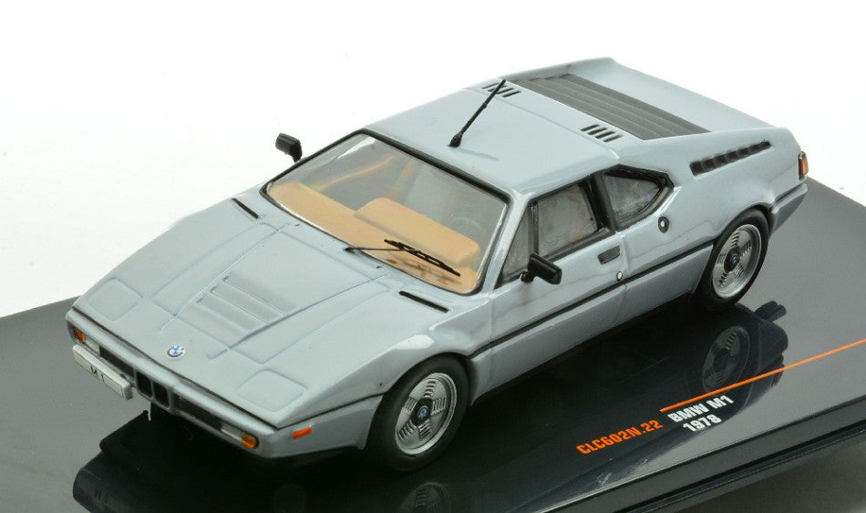 BMW M1 1978 Grey – Ixo Model 1:43