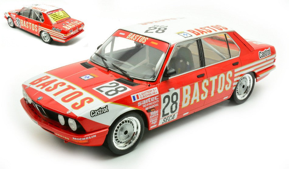 BMW 528I (E28) N.28 24H Spa 1982 Guitteny-Bleynie 1:18 – Ixo Model
