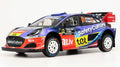 Ford Puma N.22 Rally1 Sweden 2025 Sesks-Francevic 1:18 – Ixo Model