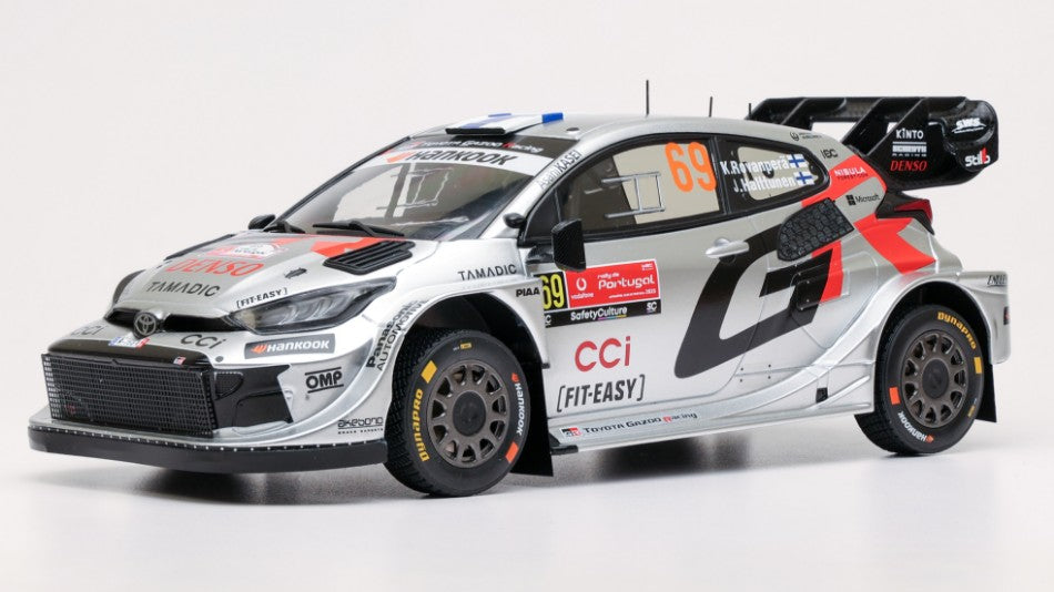 Toyota Gr Yaris N.69 RALLY1 Portugal 2025 Rovanpera-halttunen – Ixo Model 1:18